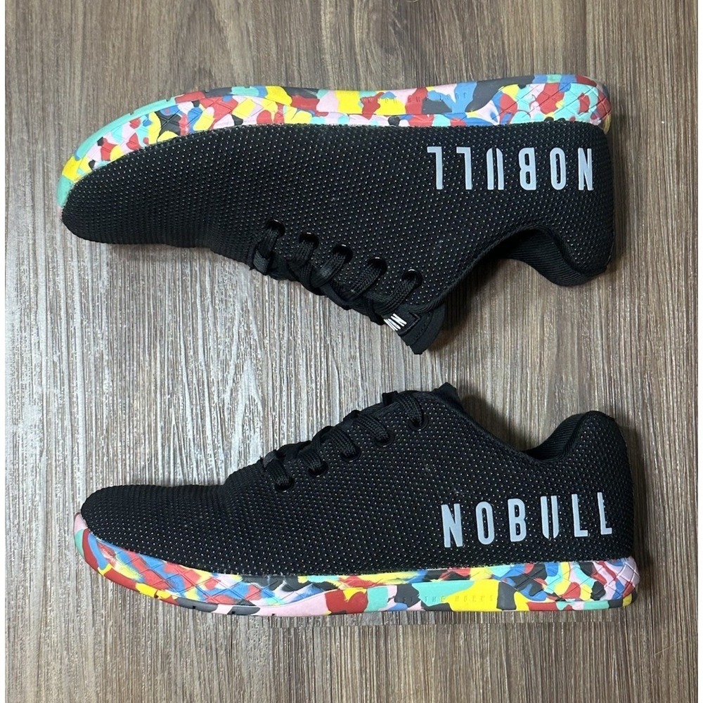 NOBULL Superfabric Black Wild Crosstraining Shoe Women's Sz 9.5 Men's Sz 8 - Picture 2 of 10